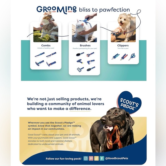 GOOD SCOUT Pet Nail Clippers for Cats & Dogs, 5.5 in - Picture 8 of 10